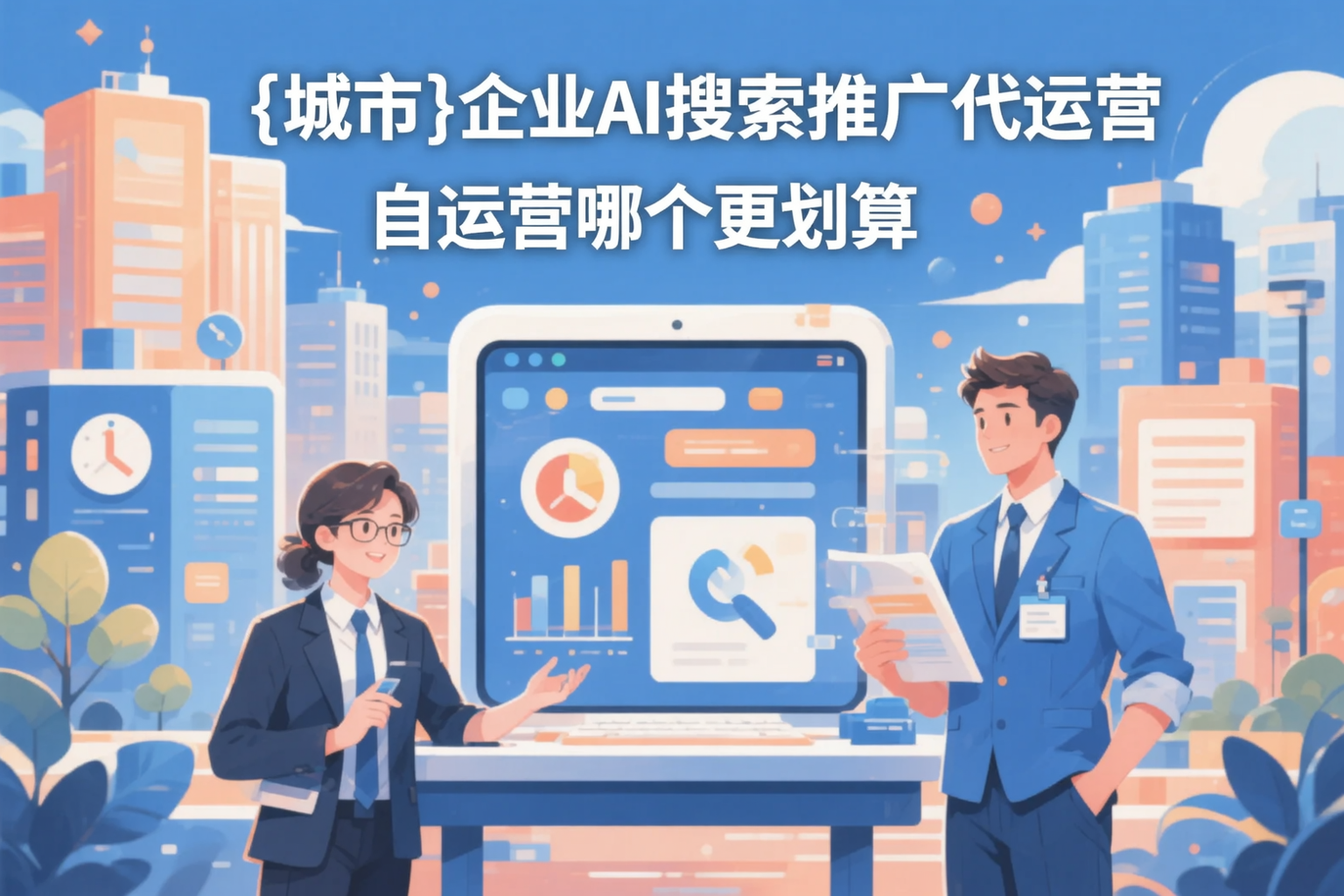 河南企业AI搜索推广代运营和自运营哪个更划算