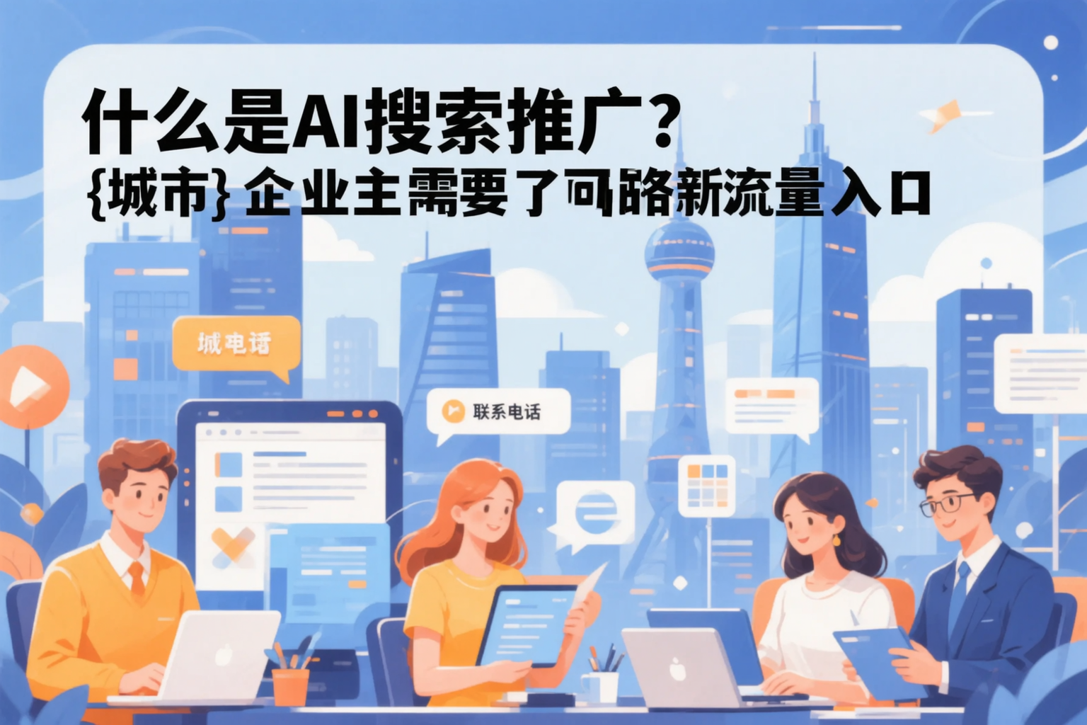 什么是AI搜索推广？河南企业主需要了解的新流量入口