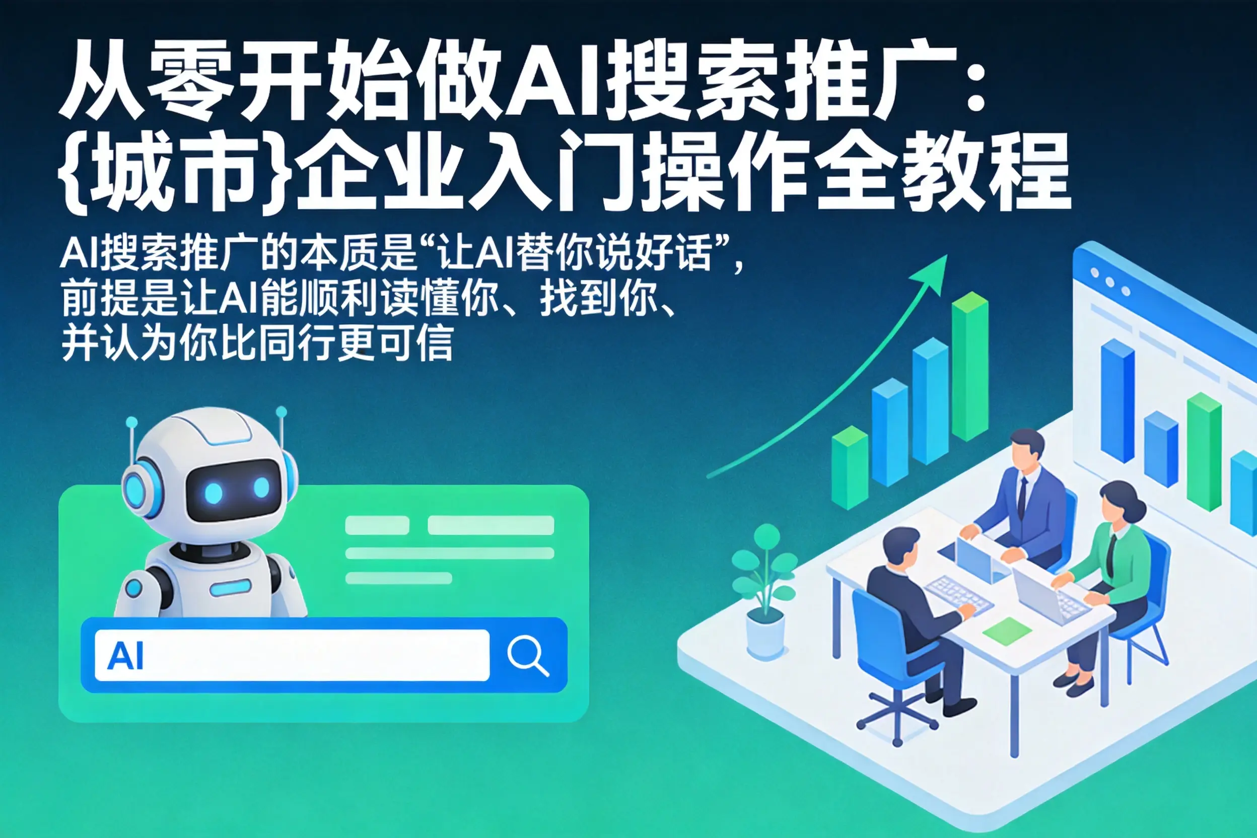 从零开始做AI搜索推广：河南企业入门操作全教程