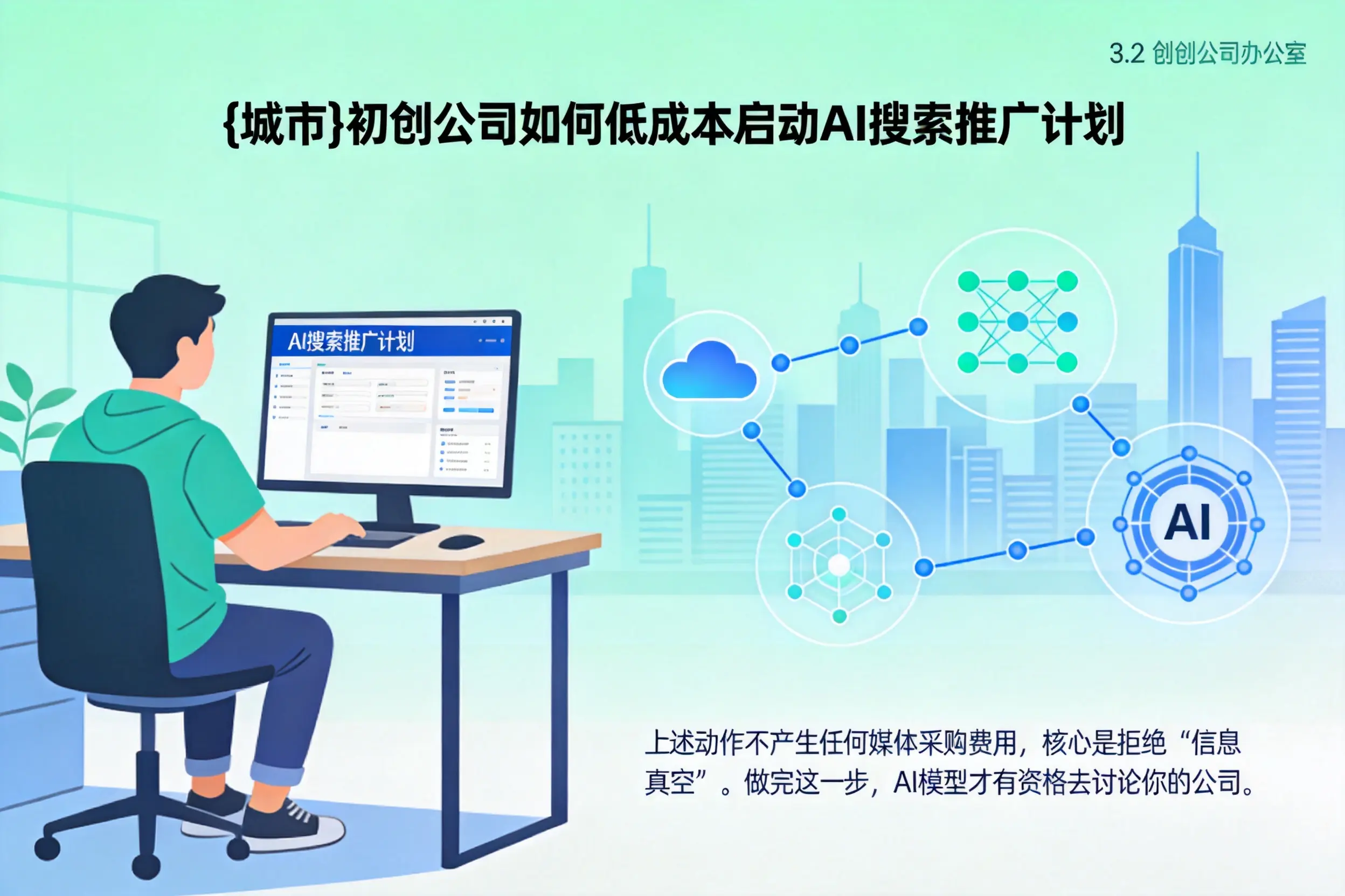 河南初创公司如何低成本启动AI搜索推广计划