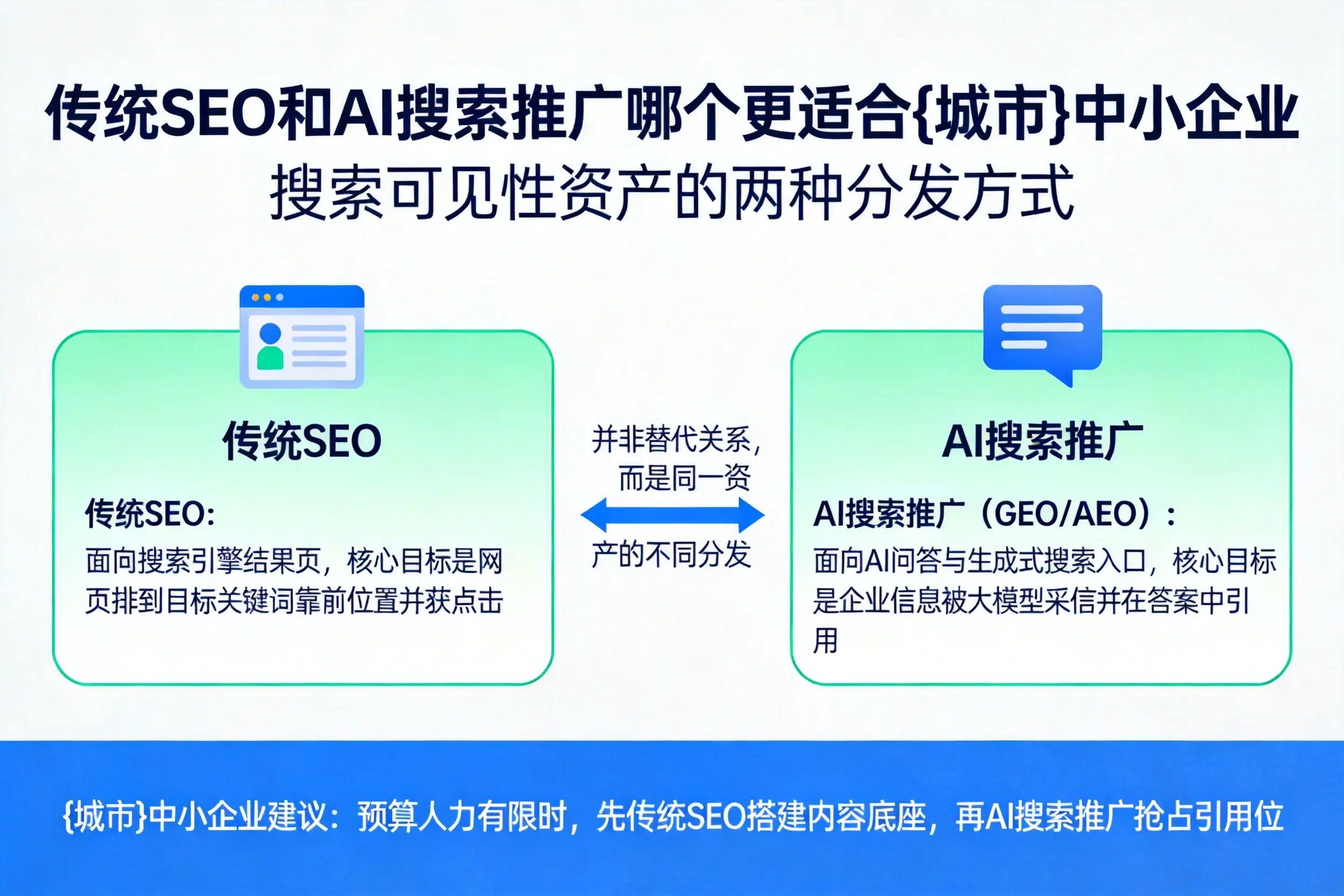 传统SEO和AI搜索推广哪个更适合河南中小企业