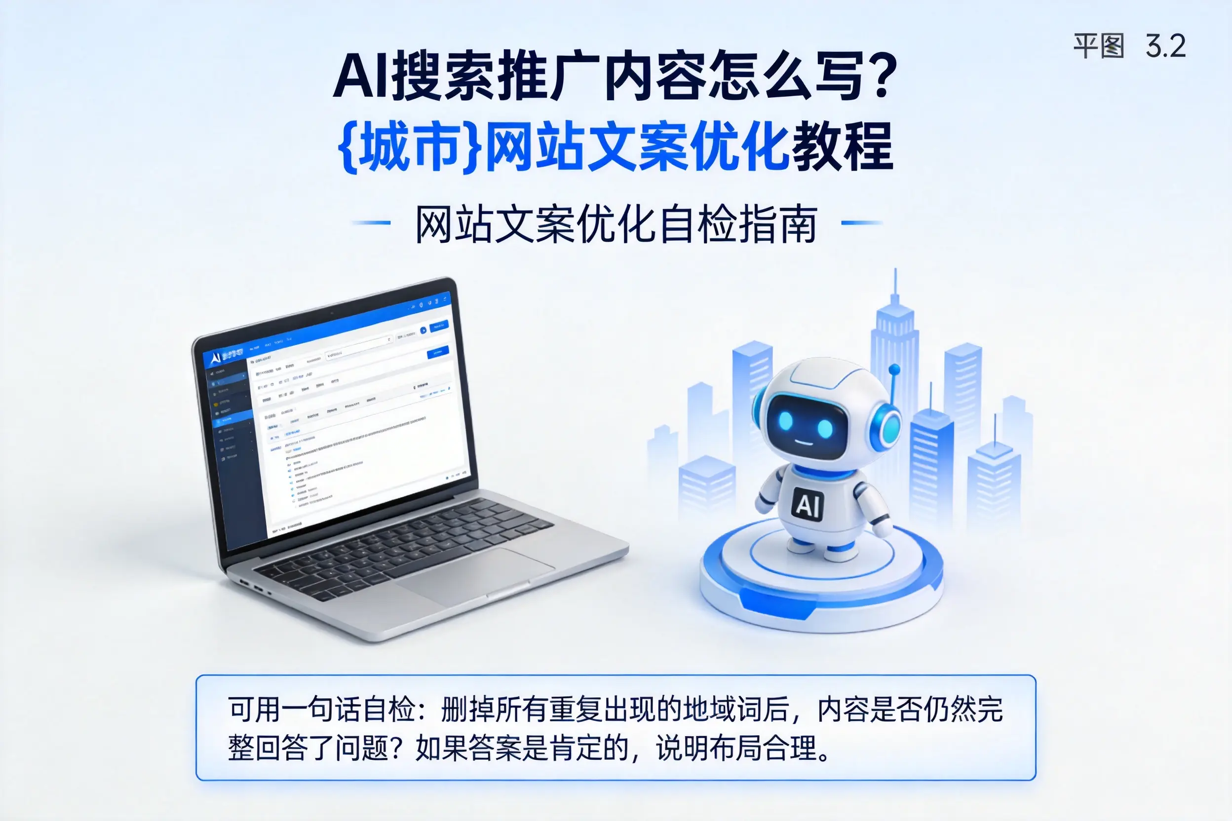 AI搜索推广内容怎么写？河南网站文案优化教程