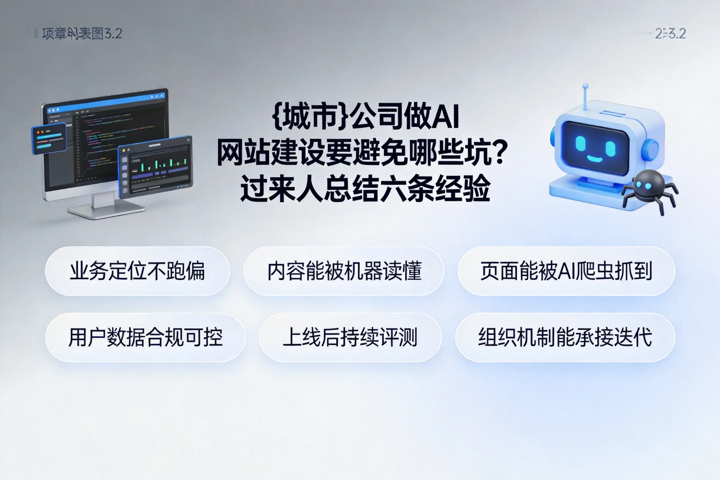河南公司做AI网站建设要避免哪些坑？过来人总结六条经验