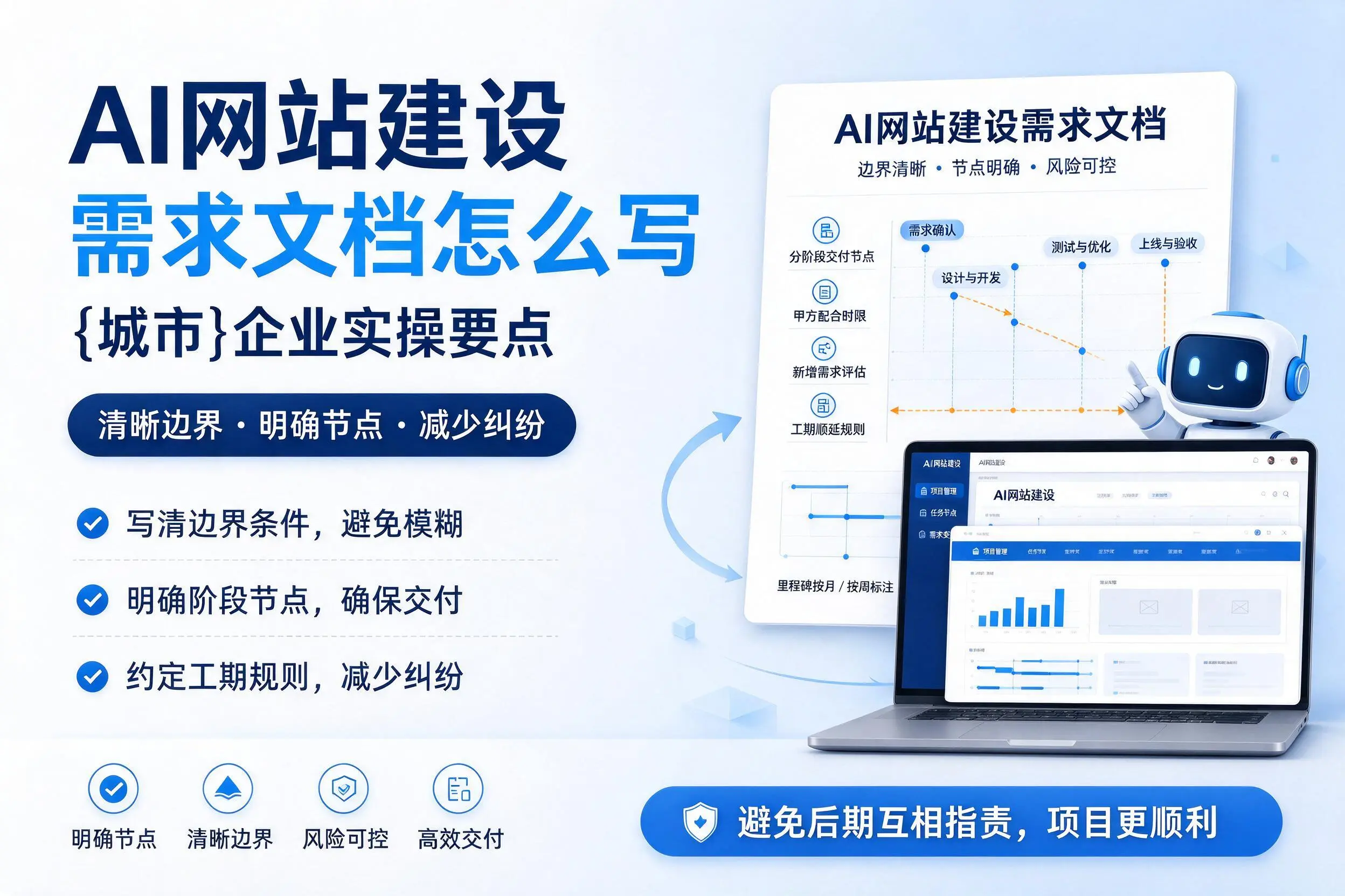 AI网站建设需求文档怎么写，河南企业实操要点
