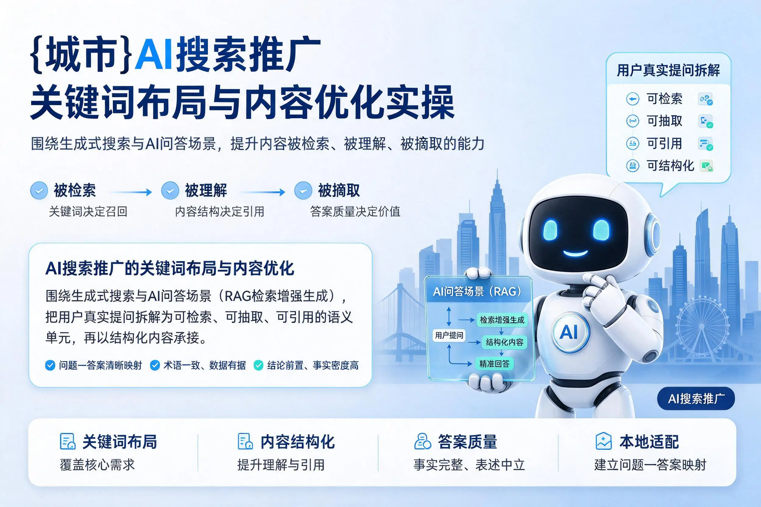 河南AI搜索推广关键词布局与内容优化实操