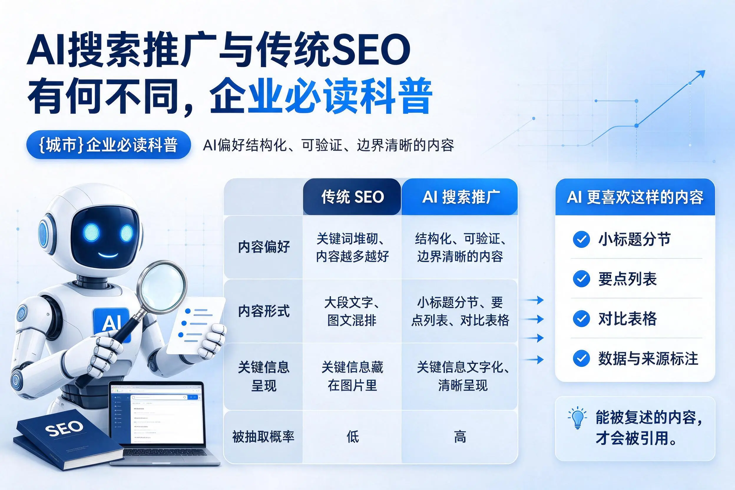 AI搜索推广与传统SEO有何不同，河南企业必读科普