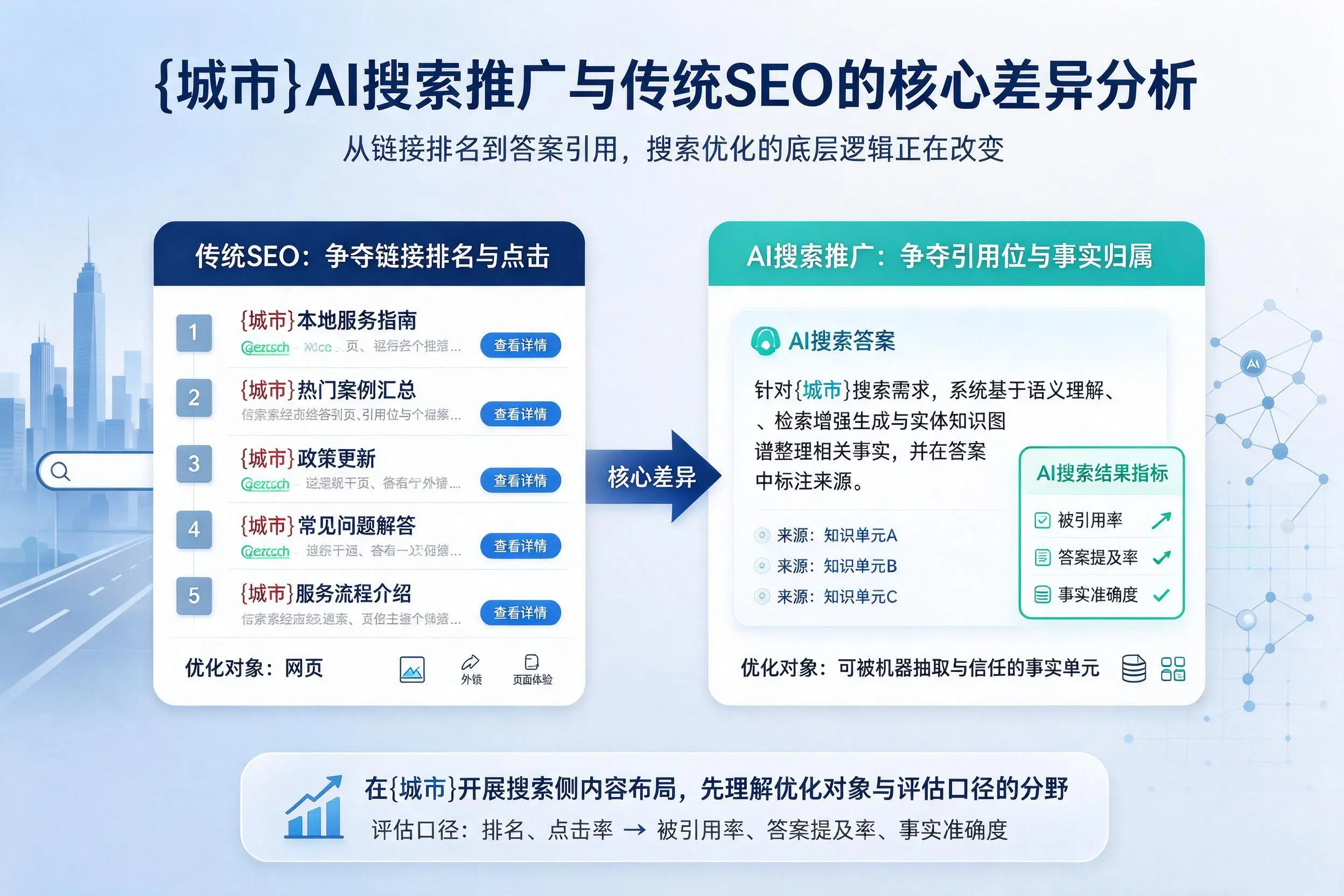 河南AI搜索推广与传统SEO的核心差异分析