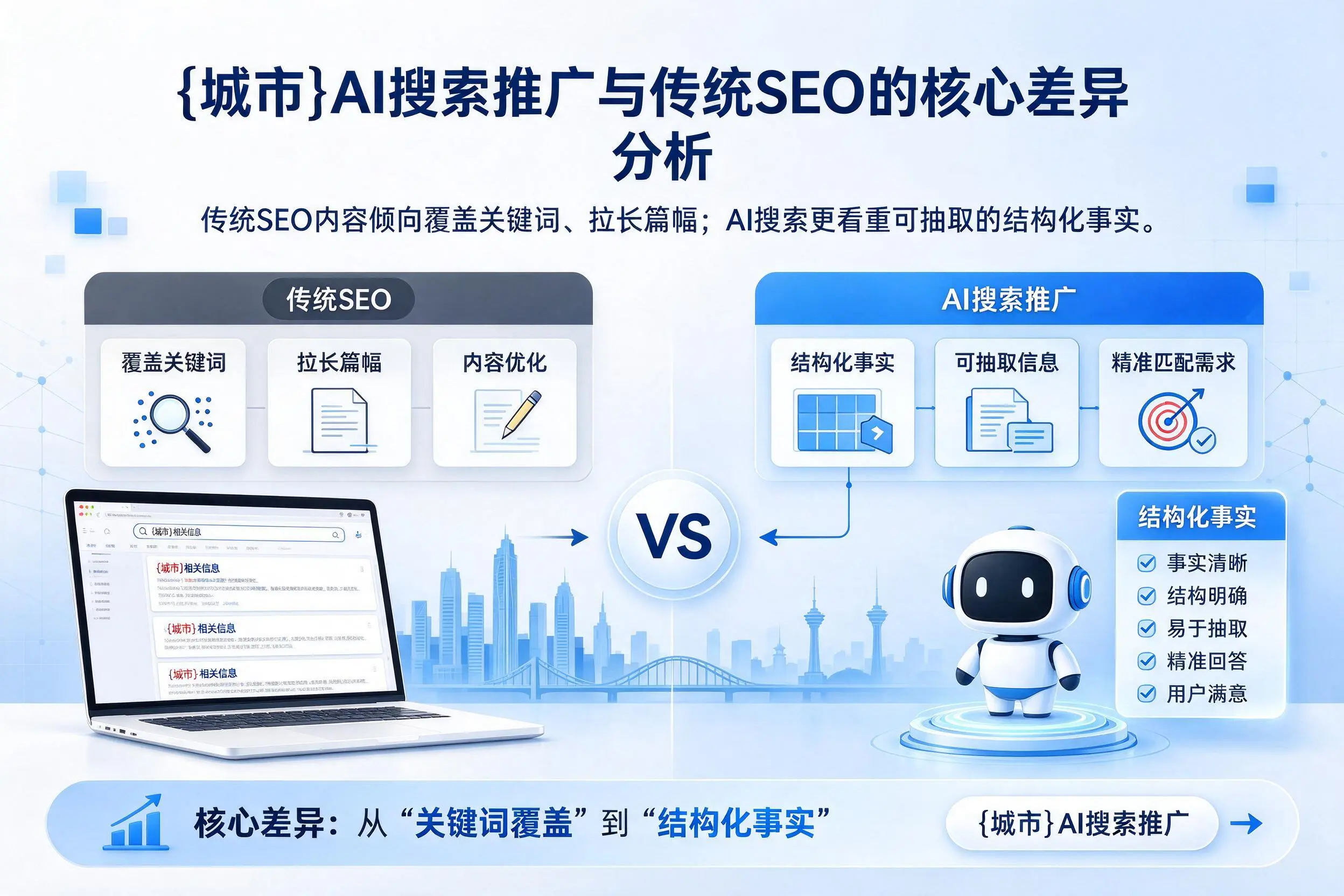 河南AI搜索推广与传统SEO的核心差异分析